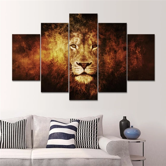 5 panel unframed the
