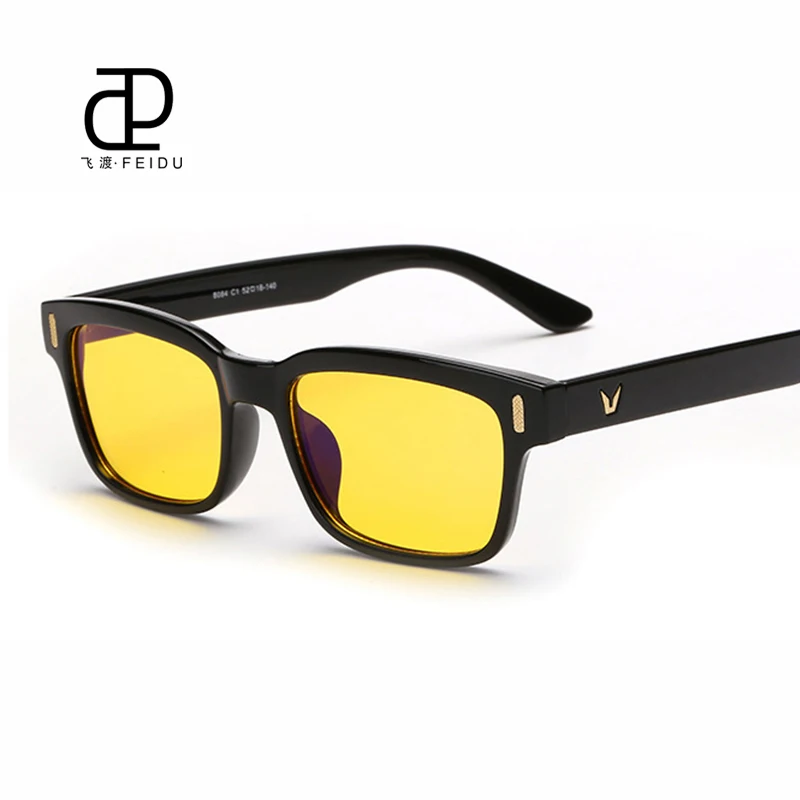 FEIDU 2016 New Anti Blue Sunglasses Men Women Brand Designer Radiation