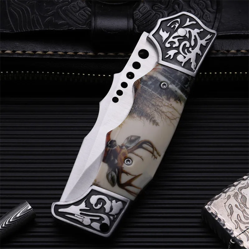 2018 New Free Shipping Fixed Tactical Outdoor Folding Knife High Quality Survival Camping Pocket Hunting Knives EDC Tools