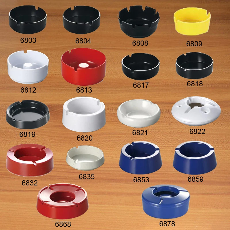 

New Fashion Ashtray Melamine Tableware Shallow Edge Ashtray Fashionable Restaurant With Melamine Ashtray A5 Melamine Tableware