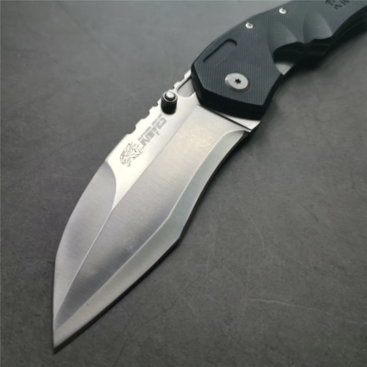 " ножи 55-56HRC 7Cr13 лезвие Флиппер карманный нож G10 Ручка Открытый кемпинг Ножи EDC инструмент для брелока складной нож