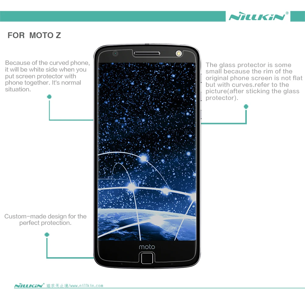 מוצר sfor moto z screen protector nillkin amazing h h מוצר sfor moto z screen protector nillkin amazing h h