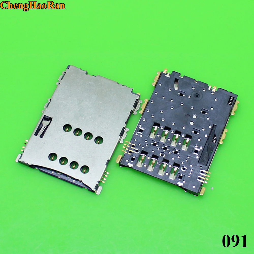 Chenghaoran 2 шт. новые sim-карты разъем Слот Лоток чтения для samsung TAB2 P6200 P3108 Galaxy Tab P3100 S5620