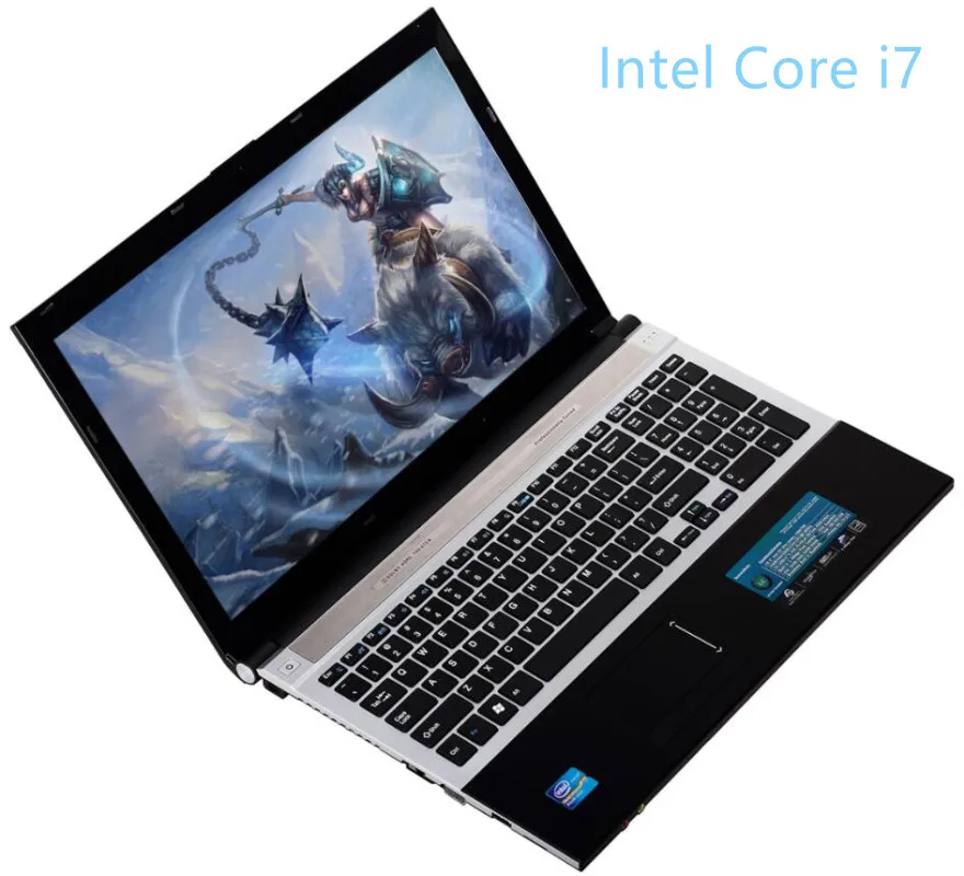 Процессор Intel Core i7, 8 ГБ ОЗУ, 120 Гб SSD, 750 Гб HDD, 15,6 дюймов, 1920x1080 P, FHD игровой ноутбук, ноутбук с DVD-RW, Украина, Россия