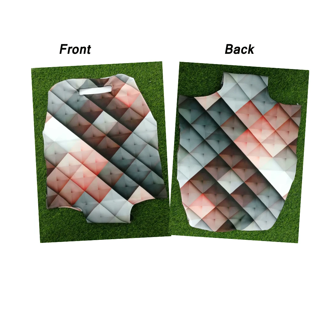 Travel on the Road Luggage Protective Covers Thick Elastic Luggage Bags for 18 22 26 30 Inch Suitcase Trolley Cases Luggage Tags