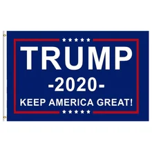 

Drop Shipping Flag Trump 2020 Banner Double Sided Printed Flag 90*150cm Presidential Election Banner Trump Campaign Banner Hot