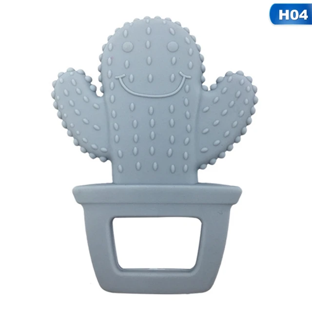 cactus silicone teether
