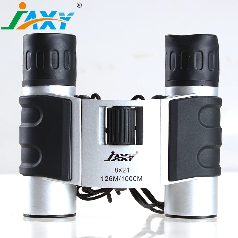 JAXY 8X21 Waterproof Foldable Mini Binoculars Bird Watching Spotting