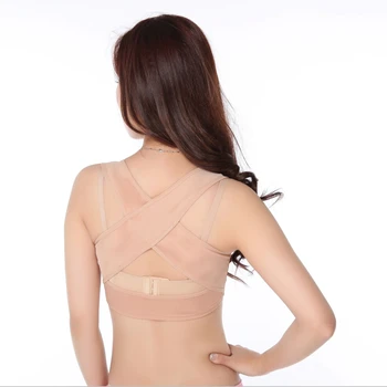 

Chest Brace Up Prevent Humpback Correct Posture Corset Bra X Strap Vest Personal Posture Corrector With Breathable Silky Weave