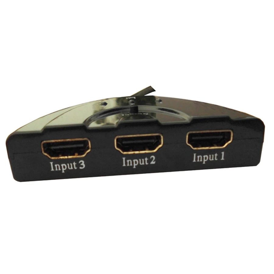 

3 Port 1080P 3D HDMI Switch 1.3V Switcher Splitter Hub with Cable For HDTV DVD PS3 Xbox,Wholesale Free Shipping Dropshipping