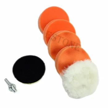 

6pcs 75mm 3" High Gross Polishing Buffing Pad Kit for Car Polisher Buffer New Arrival
