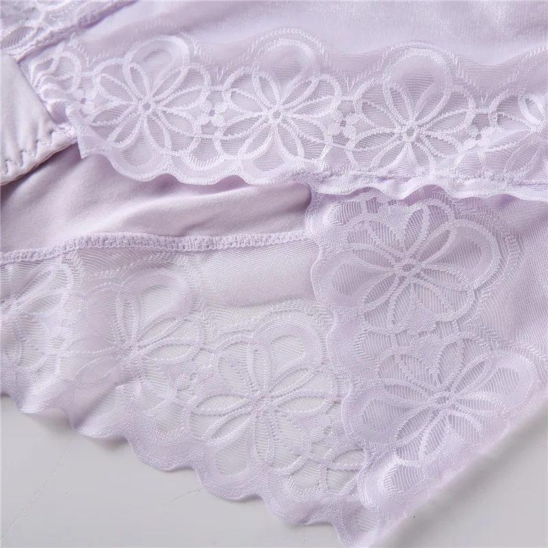 6XL Panties Women Plus Size Sexy Lace Transparent Super Large Briefs High Quality Underwear Female Seamless Panties 00 (5)