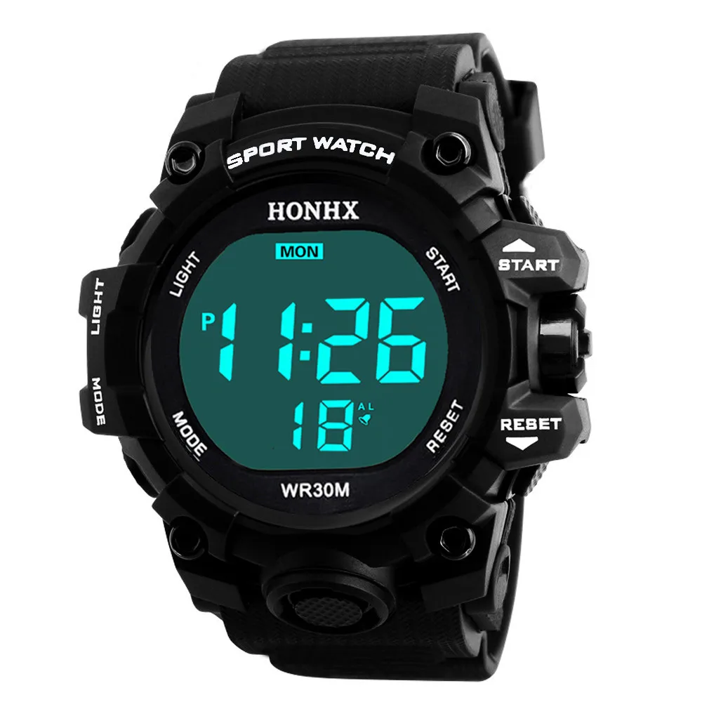 Новые мужские часы модные водостойкие Дети Мальчики цифровые светодиодные спортивные часы дети будильник с датой часы подарок дропшиппинг