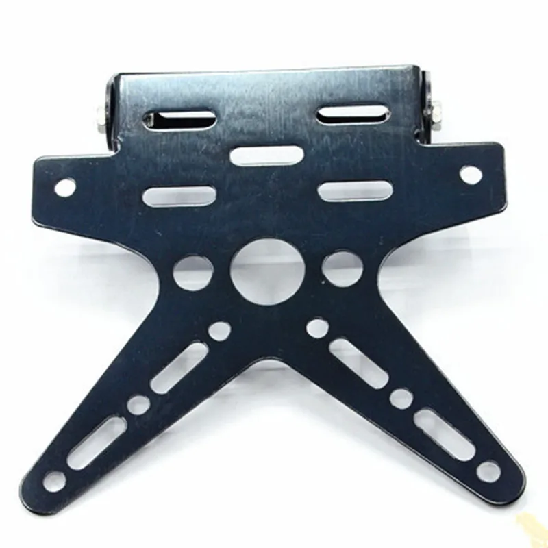 5 Color Universal Adjustable Angle Motorcycle License Number Plate
