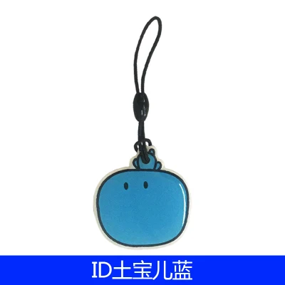 100 шт. RFID 125 кГц тег 8 расцветок TK4100 EM4100 бесконтактный брелок бирки с RFID карты доступа Управление посещаемость времени