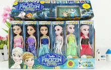2016 Princess Elsa Anna Baby Girls Dolls Cinderella Olaf Kids Toys Snow Queen Princess Anna Elsa Dolls Mini Elsa Doll