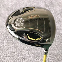 3 звезды Honma Beres S-05 Driver Honma Golf Driver клюшки для гольфа 9,5/10,5 градусов R/S/SR Flex arzu 48 графитовый Вал с крышкой головы