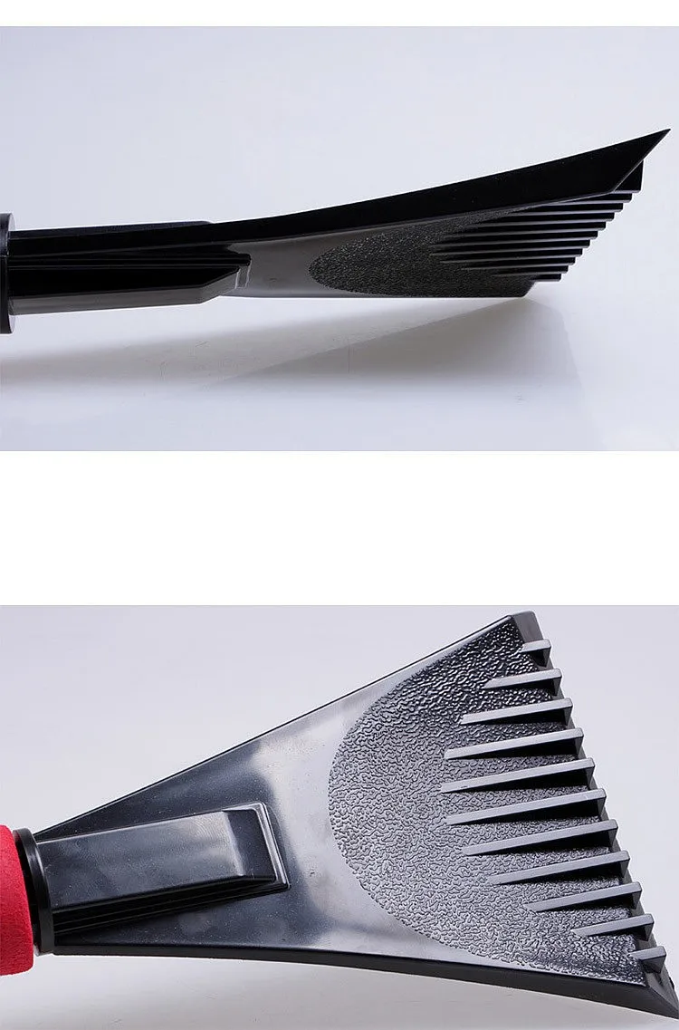 Дизайн 1 шт. зимняя Лопата для очистки снега автомобиля с противоскользящей ручкой лопатка для льда для русской авто окна не царапается