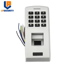 Водонепроницаемый биометрический пароль отпечатка пальца код клавиатуры двери контроля доступа
