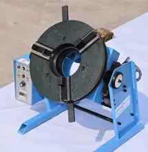 200KG welding positioner long workpieces can be directly through the through holes weld appearance with WP300 chuck