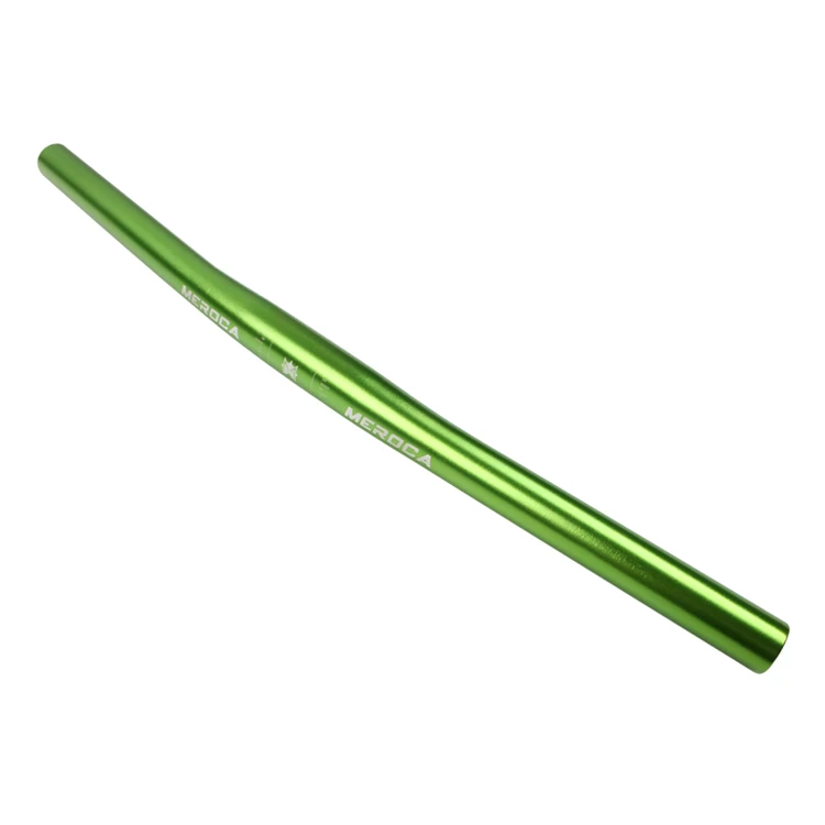 MEROCA горка велосипед балансный велосипед руль алюминиевая ручка из сплава держатель 25,4*400 мм тапочка тележка ручка - Цвет: green