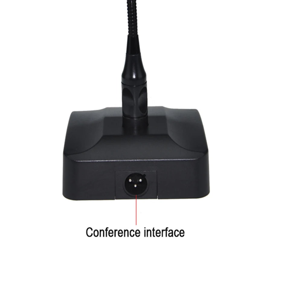 DB-36 Профессиональный Гибкий конденсаторный микрофон с гусиной головкой Настольный стоящий микрофон для конференций высокая чувствительность