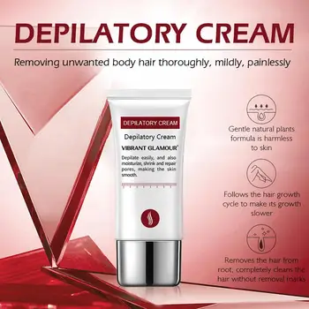 

XY Fancy GLAMOUR Hair Removal Cream Painless Depilatory Cream Armpit Legs Arms Hair Removal Nourishing Repair Cream