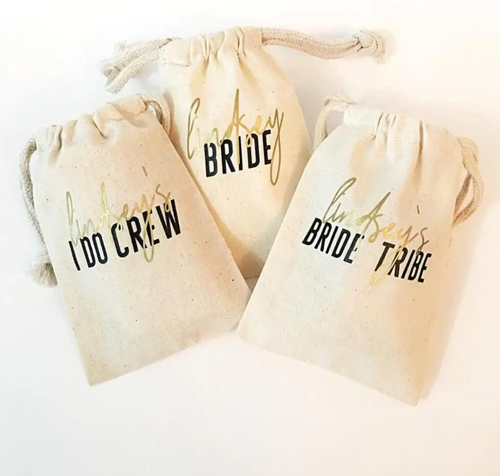 12 X 88mm BRIDE TRIBE Personalised Hen Party Do Weekend Stickers Sweet Bag 667