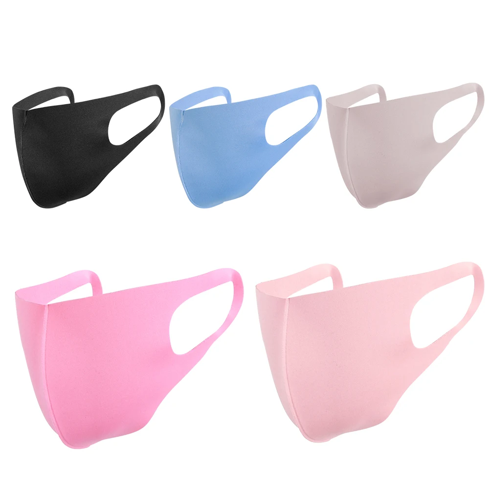 

1Pc Mouth Mask Breathable Unisex Sponge Face Mask Reusable Anti Pollution Face Shield Wind Proof Mouth Cover