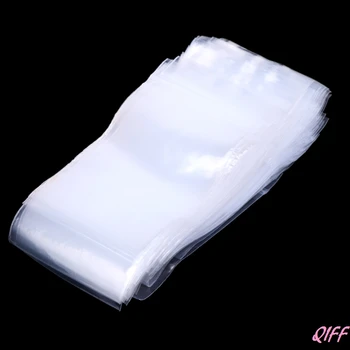 

100pcs Resealable Plastic Seal Zip Lock Bags Transparent Clear Poly Bag 5cmx7cm