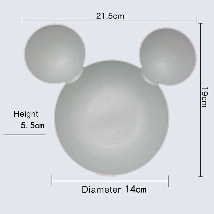 Mickey Bamboo Baby Tableware Kids Divided Bowl FOOD GRADE ECO Children Baby Plate Baby Feeding Dinnerware Eating Food Dishes Mickey Bamboo Baby Tableware Kids Divided Bowl FOOD GRADE ECO Children Baby Plate Baby Feeding Dinnerware Eating Food Dishes