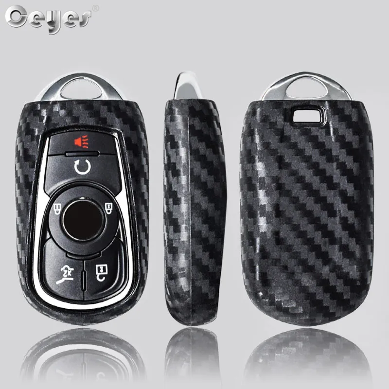 Carbon fiber key cover for BUICK (21)