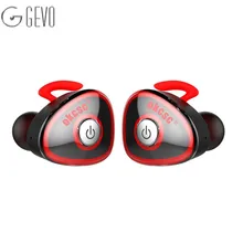 GEVO HC-S0362 True Wireless Sport Bluetooth Earphone Stereo Twins In Ear Earbuds Sports for IPhone 7 xiaomi With Microphone