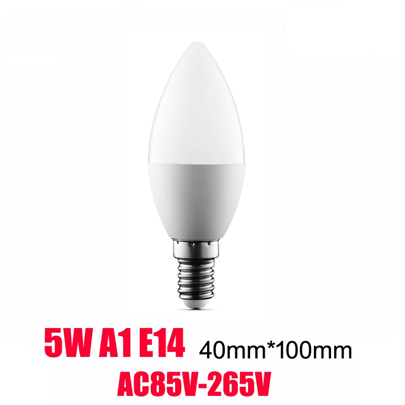 E14 led лампы в форме свечи лампы 5 Вт AC110V прожектор 2835 теплый белый/холодный белый AC220V светодиодные лампы в помещении E14 канделябр партнеров супер яркий