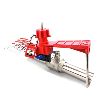 

Universal Gate Valve Lockout with One Blocking Arm Equipment Devices Lock