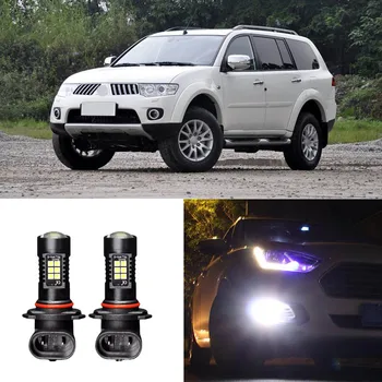 

2x Canbus H11 3030 21SMD LED DRL Daytime Running Fog Lights Bulbs Fit For Mitsubishi Pajero Sport 2011-2014