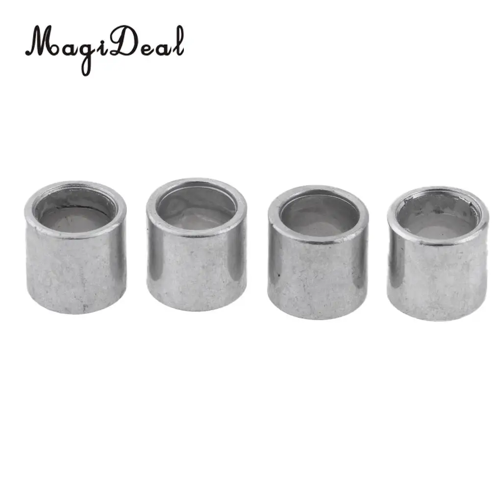 Longboard Hardware Set 100 Pieces Speed Washers + 4 Pieces Spacers Kit for Bearing Performance Skateboard Part
