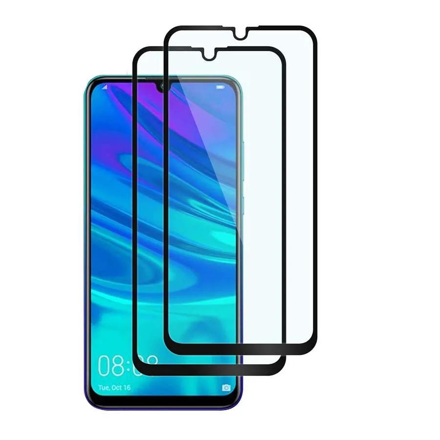 Защитное стекло для huawei P smart plus закаленное стекло psmart hauwei huawey huavei полное покрытие защита экрана 9h пленка