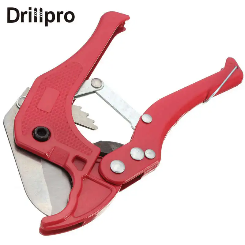 

New High Quality 42mm PVC Pipe Plumbing Tube Plastic Hose Cutter Pliers Tool Ratcheting Type