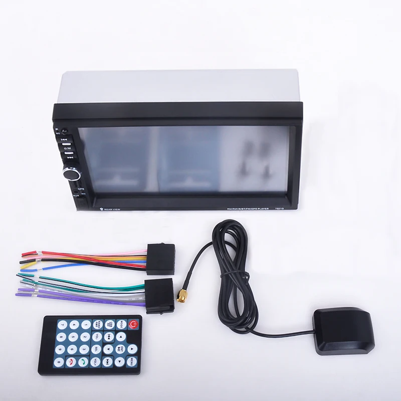 2 Din Автомобильный gps навигатор Bluetooth стерео радио FM MP3 аудио видео USB Авто