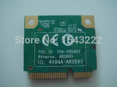 Atheros AR9283 AR5B93 мини PCI e Wlan Беспроводная Wifi карта для Acer Asus Sony|wireless wifi card|wifi cardhalf mini pci-e