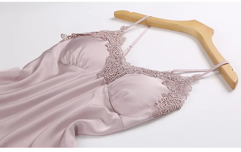 Faux Silk sleepwear women12