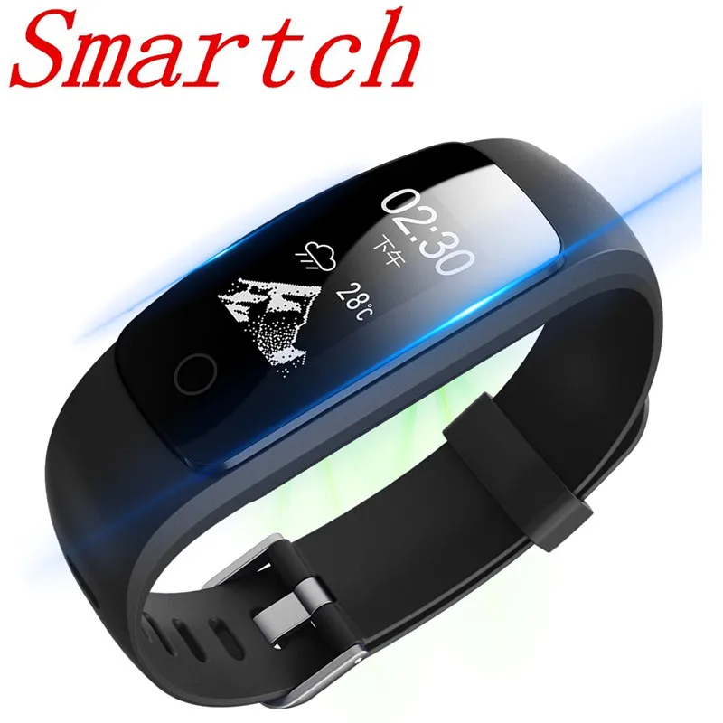 

Smartch ID107 Plus HR Smart Bnad watch Pulse Heart Rate Monitor Sport GPS Fitness Tracker Bracelet Connected For Andriod Iphone