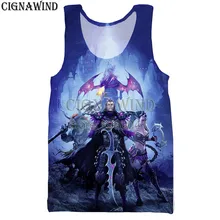 Новая популярная майка для мужчин/женщин герои меча и магии 3d принт жилеты Harajuku стиль Бодибилдинг уличная одежда топы