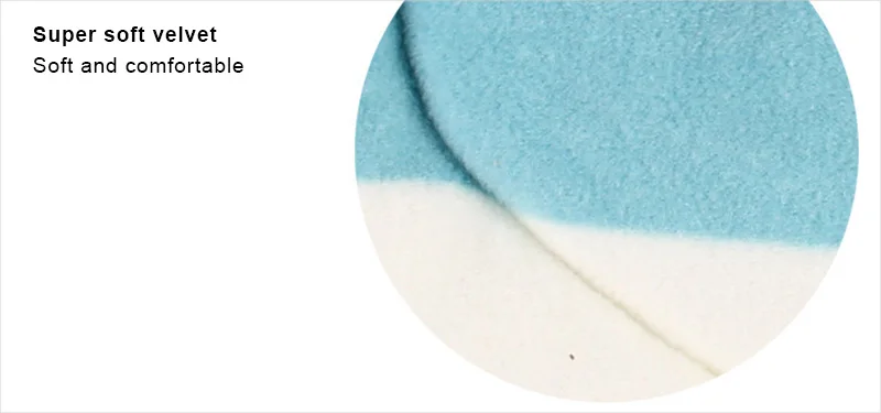 Soft plush hamster mat