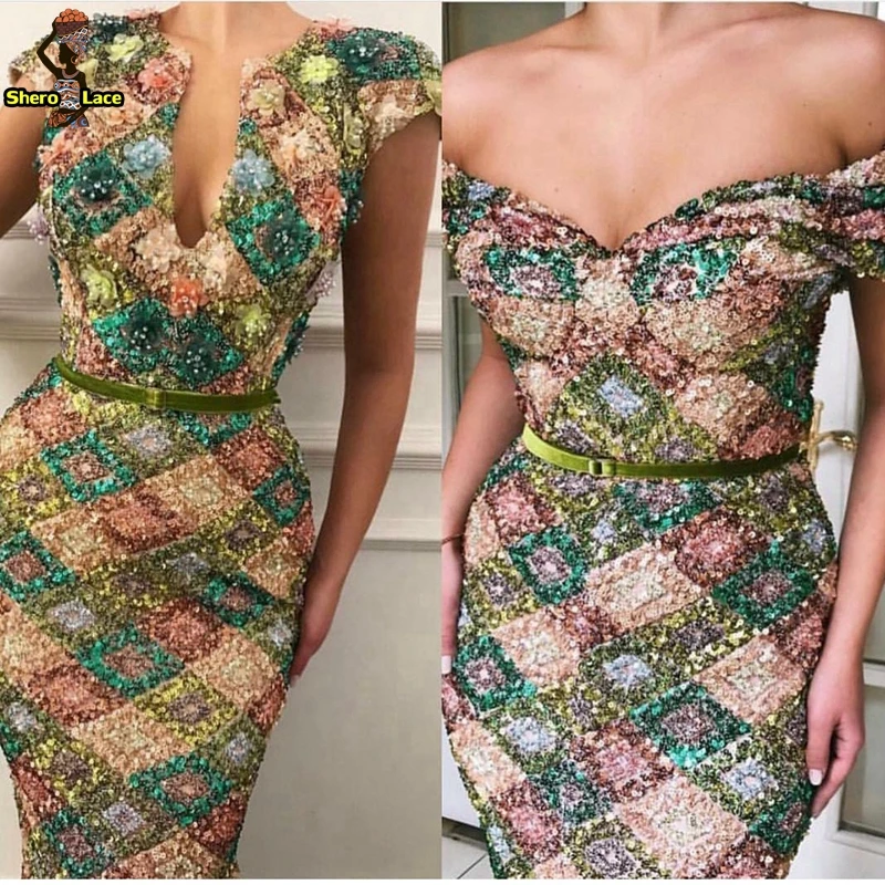 latest styles for sequence lace