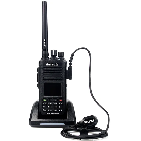 Retevis RT8 DMR цифровое радио(gps) Walkie Talkie 5 Вт 1000CH UHF(или VHF) IP67 водонепроницаемый пылезащитный радиоприемопередатчик+ кабель
