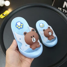 Slippers Girls Kids 2019 Summer Home Slippers Cute Bear Duck Rabbit Shoes Toddler Slippers Outdoor Non-slip TPR Boy Slippers Slippers Girls Kids 2019 Summer Home Slippers Cute Bear Duck Rabbit Shoes Toddler Slippers Outdoor Non-slip TPR Boy Slippers