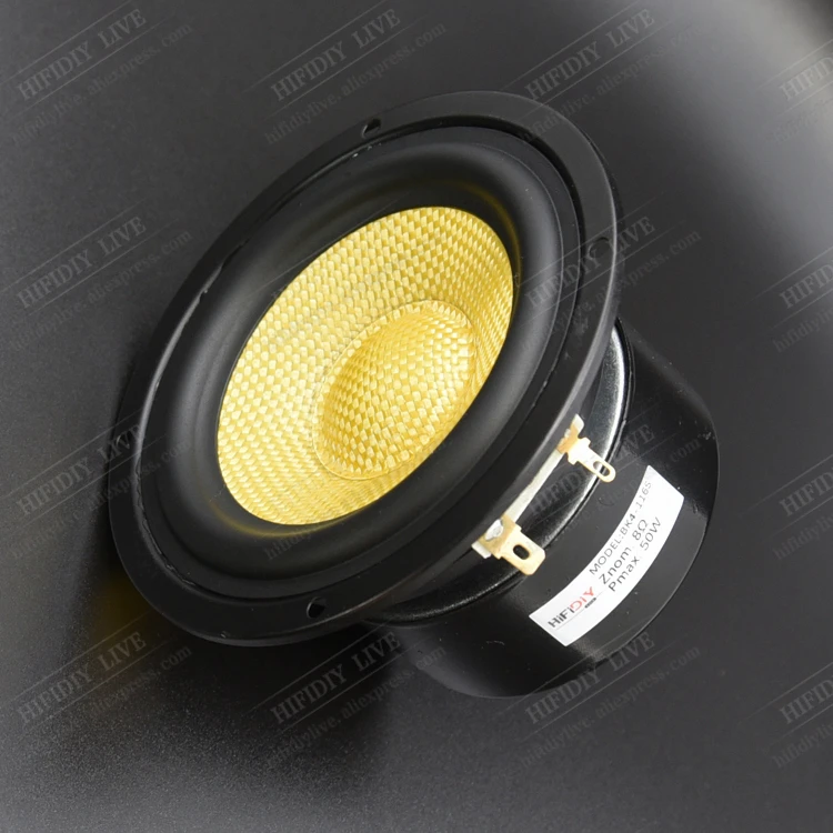 HI FI DIY LIVE динамик Hi Fi 4 дюйма 5 низкочастотный средней частоты 8 Ом 50 Вт аудио