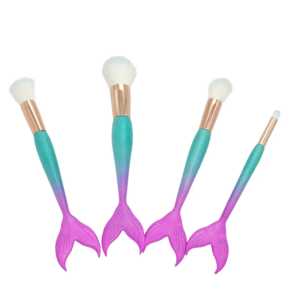 

The New 4PCS Make Up Foundation Eyebrow Eyeliner Blush Cosmetic Concealer Brushes fashionmake up
